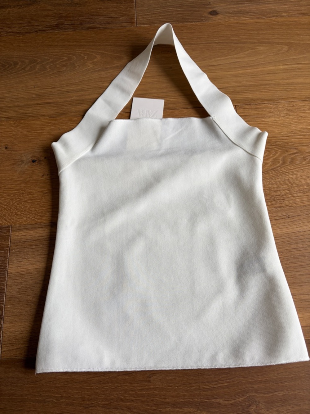 Zara Sleeveless Stretch Halter Top - Sz M